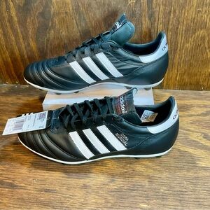 adidas Copa Mundial Shoes for Men, Size 10.5 - Black Leather Made In Germany